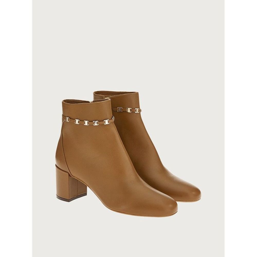 Ferragamo Bootie - Brown